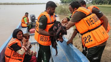 Πακιστάν: Ανατροπή πλοιαρίου διάσωσης με πέντε νεκρούς