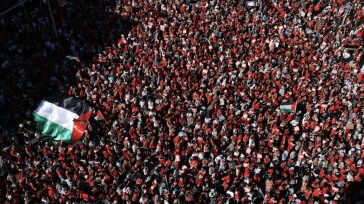 Τεράστια διαδήλωση στις Βρυξέλλες για την Παλαιστίνη
