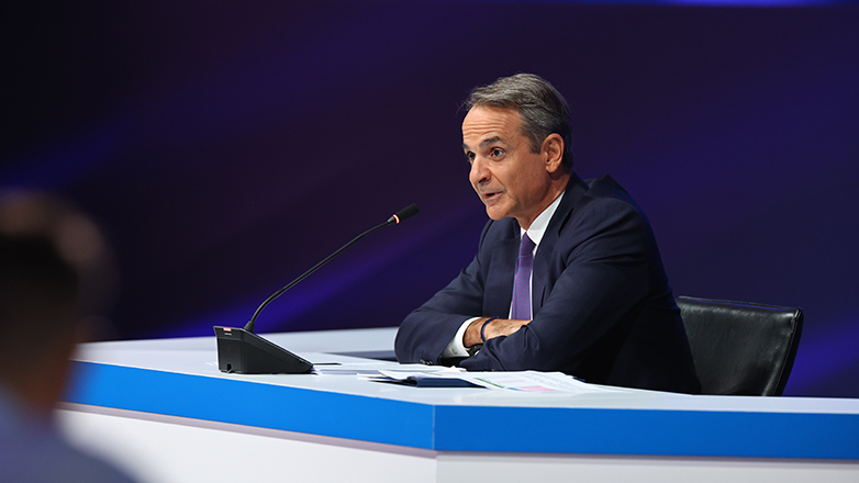 Μητσοτάκης: «Δεν έχω πρόθεση να αλλάξω τον εκλογικό νόμο»  – «Υπάρχουν συμφέροντα που λειτουργούν σαν χρυσοί χορηγοί του κ. Τσίπρα» – «Ο σχεδιασμός της Ελλάδας δεν εναπόκειται στην έγκριση της Τουρκίας»