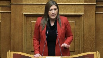 Κωνσταντοπούλου: Ο κ. Μητσοτάκης είναι πρωθυπουργός «εσωτερικού χώρου» που φοβάται την κοινωνία και τις αντιδράσεις της