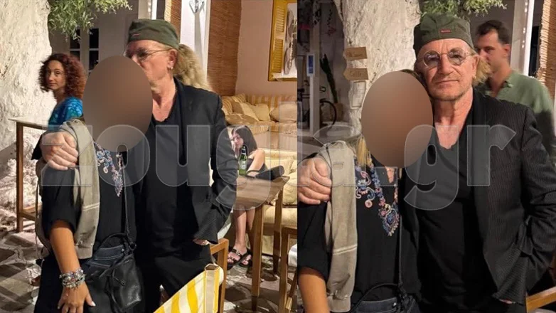 Ο Bono στην Αντίπαρο