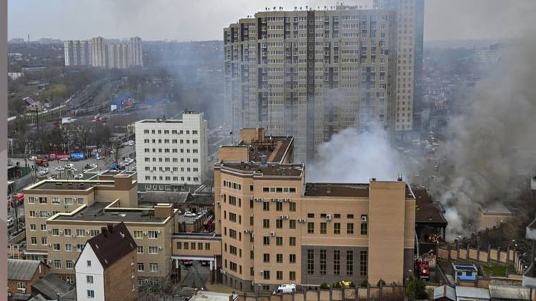 Κίεβο: Ρωσικές δυνάμεις έπληξαν θερμοηλεκτρικό σταθμό