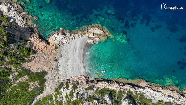 Παραλία Γυάλι Αμάδων: Ένας επίγειος παράδεισος στη βόρεια ακτογραμμή της Χίου