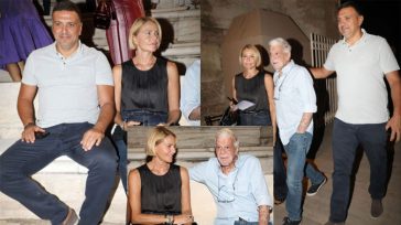 Τζένη Μπαλατσινού & Βασίλης Κικίλιας: Σπάνια κοινή εμφάνιση στο Ηρώδειο – Μαζί τους ο πατέρας της, Βασίλης Μπαλατσινός