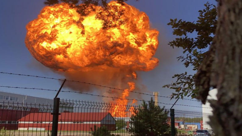 Λιθουανία: Εκρήξεις και πυρκαγιά σε σιδηροδρομικές αμαξοστοιχίες