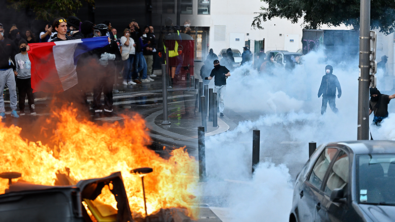 Κοινωνικό χάος στη Γαλλία – 339 συλλήψεις και 550 διαδηλώσεις