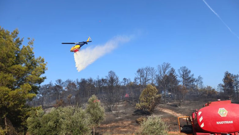 Λάρισα: Φωτιά στο Πολυδάμειο