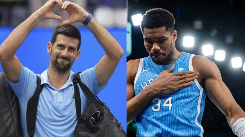 O Τζοκοβιτς αποθέωσε τον Αντετοκούνμπο με μήνυμά του στα ελληνικά!