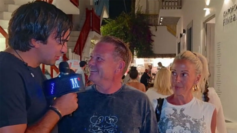 Απόστολος Λύτρας – Δώρα Παπαδοπούλου: Οι πρώτες δηλώσεις μετά τον γάμο τους