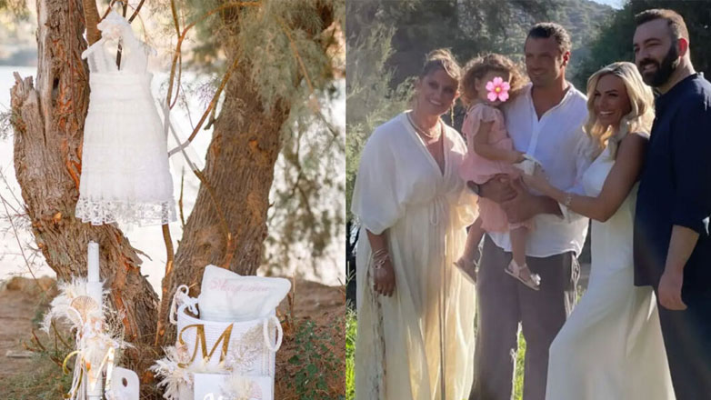 Ιωάννα Μαλέσκου: Μας έδειξε τα βαφτιστικά ρούχα της κόρης της, Μαρίλιας