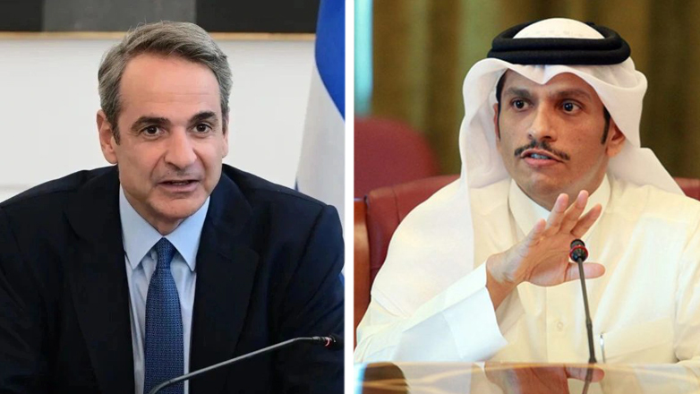 Τηλεφωνική επικοινωνία του Κυριάκου Μητσοτάκη με τον Εμίρη του Κατάρ