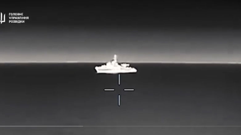 Ουκρανικό drone έπληξε ρωσικό πλοίο στη Μαύρη Θάλασσα