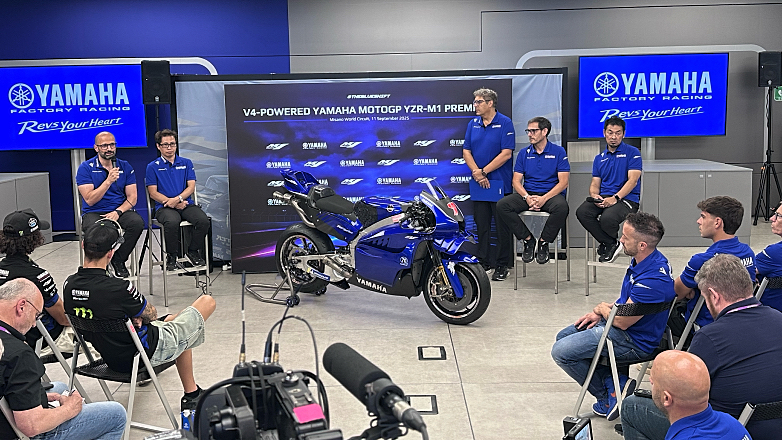 Η αρχή μιας νέας εποχής: Η Yamaha YZR-M1 με Κινητήρα V4 στο Misano