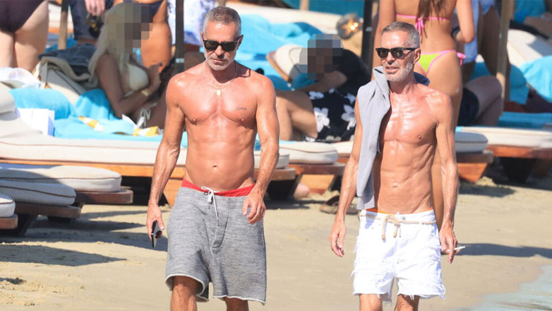 Τα αδέρφια Dsquared2 στη Μύκονο – Φωτογραφίες