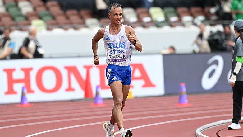 Τόκιο 2025: Ο Αλέξανδρος Παπαμιχαήλ στην 29η θέση στα 35χλμ. βάδην