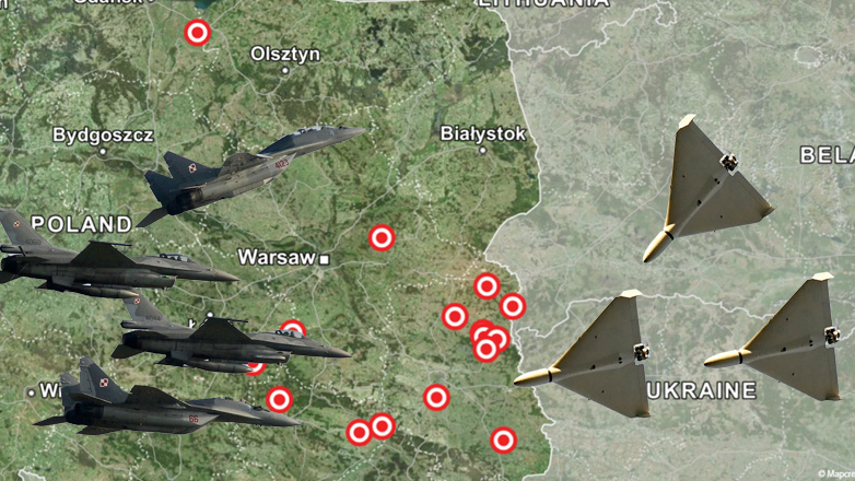 Πολωνία: Νέος συναγερμός για Ρωσικά drones