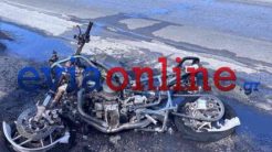 Χαλκίδα: Θανατηφόρο τροχαίο με μηχανή