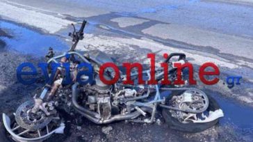 Χαλκίδα: Θανατηφόρο τροχαίο με μηχανή