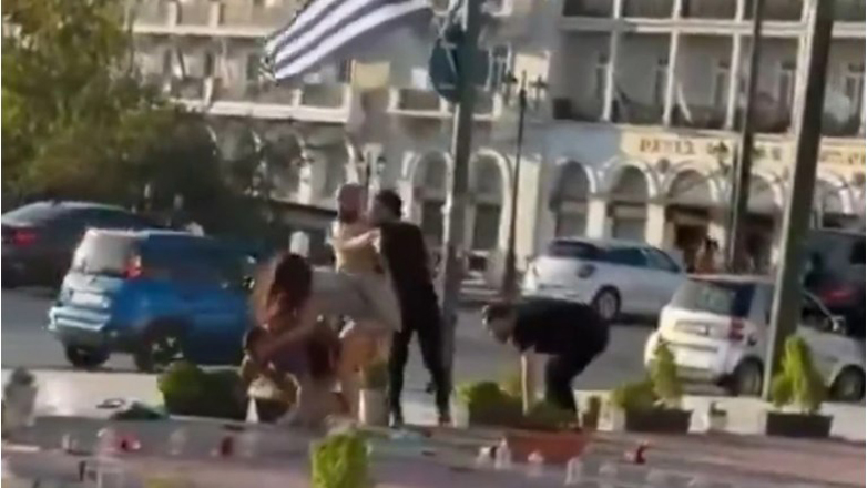 Βίντεο από τη συμπλοκή Ισραηλινών και Παλαιστινίων στο Σύνταγμα