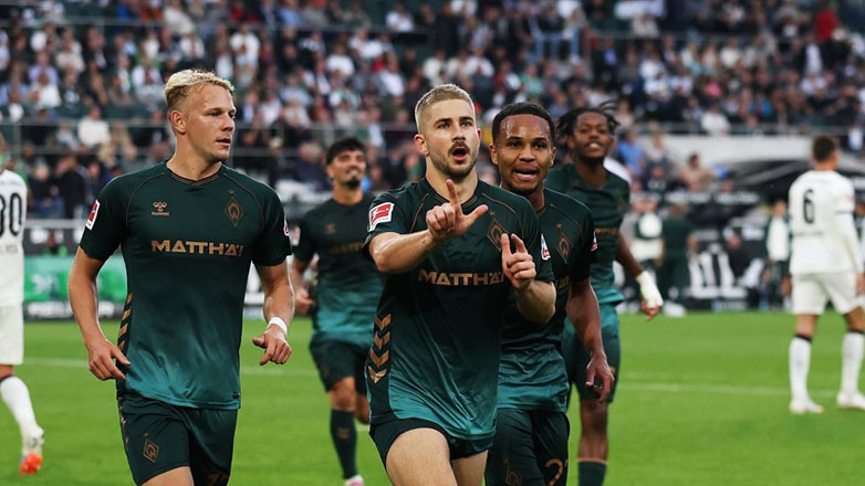 Γερμανία: Επιβλητικό 4-0 της Βέρντερ στο Μενχενγκλάντμπαχ