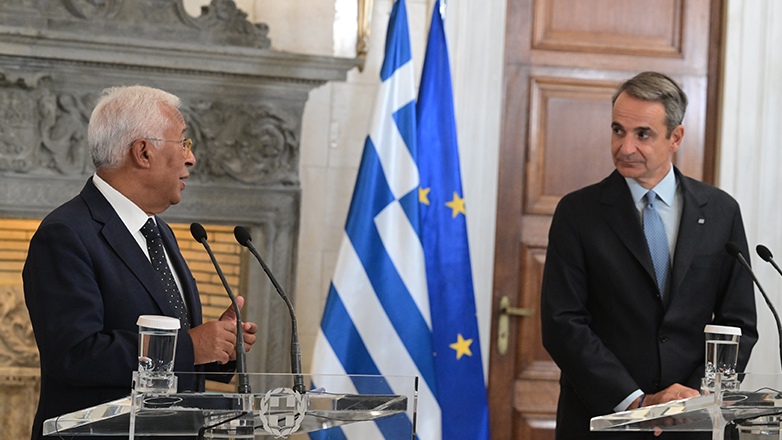 Οι κοινές δηλώσεις Κυριάκου Μητσοτάκη – Αντόνιο Κόστα