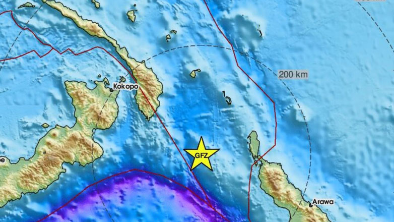 Σεισμός 6 Ρίχτερ στην Παπούα Νέα Γουινέα