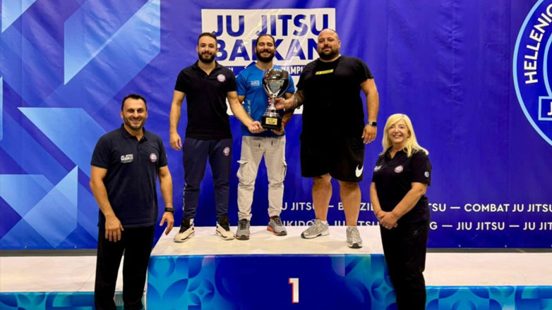 Ζίου Ζίτσου: Στην 1η θέση του Balkan Open Championship Athens 2025 η Ελλάδα