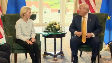 Επικοινωνία Φον ντερ Λάιεν – Τραμπ για αύξηση της οικονομικής πίεσης στη Ρωσία