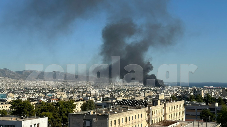 Φωτιά σε επιχείρηση στου Ρέντη