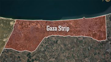 Γάζα: Χάρτης δείχνει τις κινήσεις του ισραηλινού στρατού