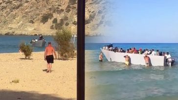 Γαύδος: Τι συνέβη πραγματικά με τη βάρκα των μεταναστών – Μαρτυρία λουόμενου