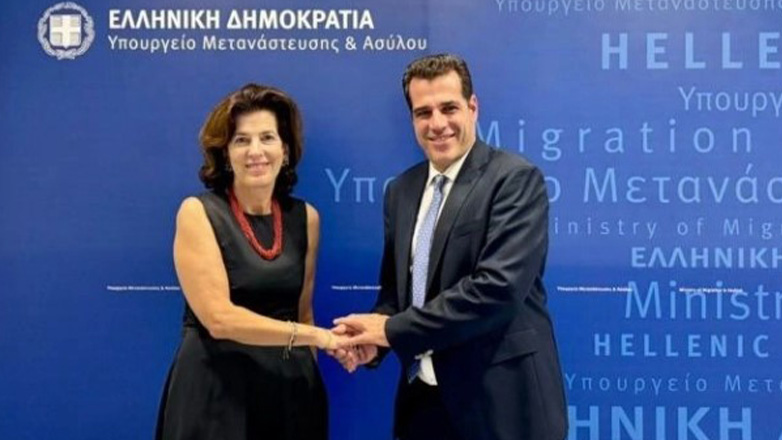 Το μεταναστευτικό στο επίκεντρο της συζήτησης Πλεύρη- Λορανς Οερ