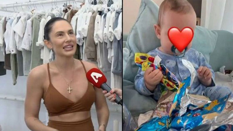 Έλενα Τσαγκρινού: «Μου έπεσε το μωρό από το καρεκλάκι και πήγαμε νοσοκομείο, ήταν η πιο δύσκολη στιγμή»