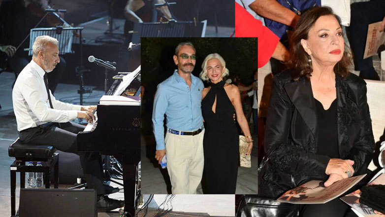 Μίνως Μάτσας: Οι επώνυμοι που βρέθηκαν στη συναυλία του στο Ηρώδειο