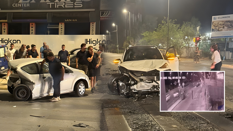 Η στιγμή της θανατηφόρας καραμπόλας στη Λεωφόρο Βουλιαγμένης – Βίντεο