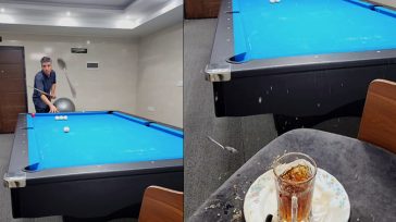 Πώς να βάλετε ένα κουτάλι σε ένα ποτήρι τσάι από το μπιλιάρδο