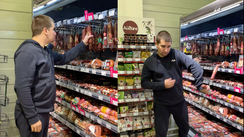 Νουντσάκου από… λουκάνικα!