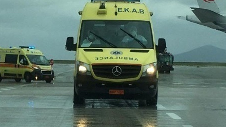 Αεροδιακομιδή 50χρονης τετραπληγικής από τη Γερμανία