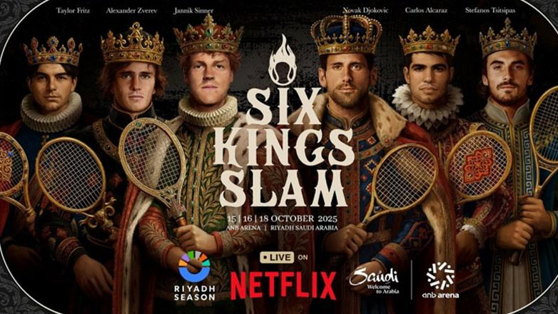 Ο Στέφανος Τσιτσιπάς στο «Six Kings Slam»