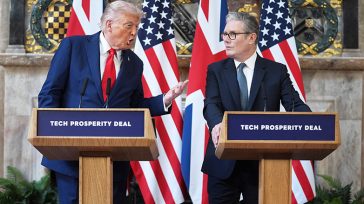 Διαφωνία on camera Τραμπ -Στάρμερ για την Παλαιστίνη