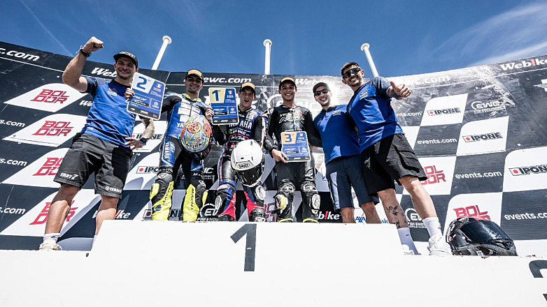 Ο Γιάννης Περιστεράς θριάμβευσε στο Yamaha R7 European Cup SuperFinale Race 1 στο Bol d’Or