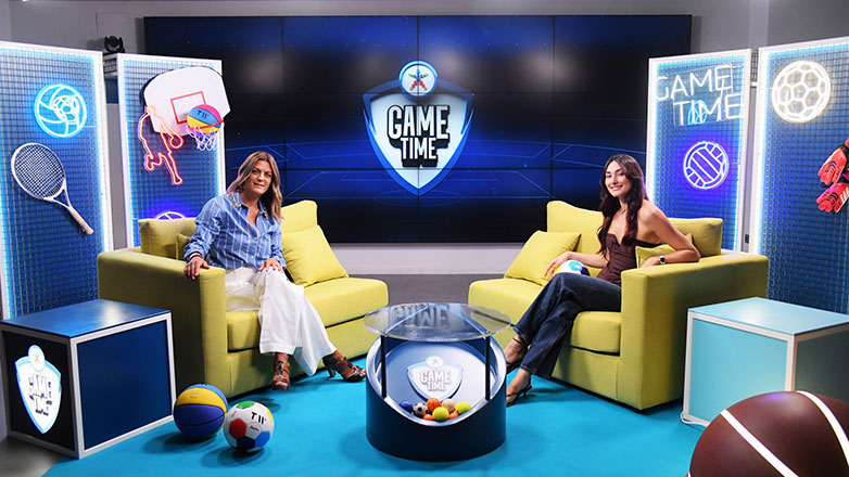 Η Ευαγγελία Πλατανιώτη στο ΟΠΑΠ Game Time: Το ντουέτο με τον Λευτέρη Πετρούνια και η πατητή στον Έρλινγκ Χάαλαντ