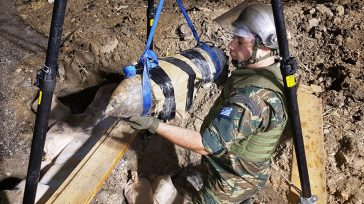 Κοζάνη: Ο στρατός στο σημείο της έκρηξης στο Τσοτύλι