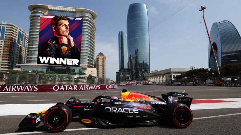 F1 GP Azerbaijan: Εύκολη νίκη για τον Verstappen που ξαναμπαίνει στο “κυνήγι” του πρωταθλήματος 