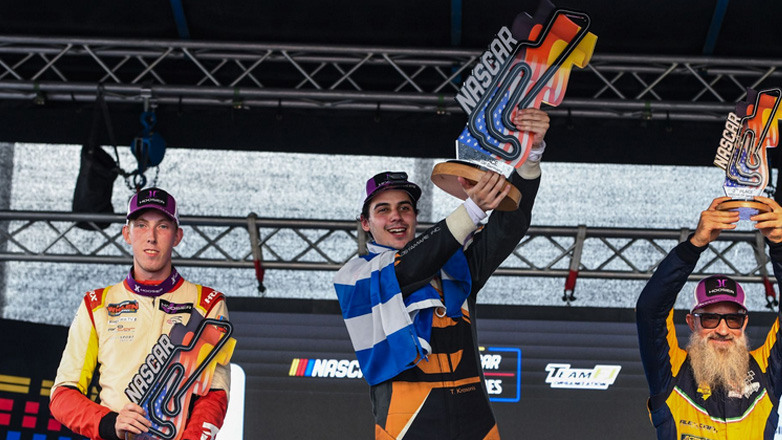 NASCAR Euro Series: Ακόμα μία νίκη στην OPEN για τον Θωμά Κρασώνη που εντυπωσιάζει με την απόδοσή του