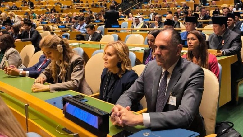 Γεραπετρίτης: Η αναγνώριση του Παλαιστινιακού Κράτους θα πρέπει να έρθει στο τέλος της πολιτικής διαδικασίας και υπό την αιγίδα του ΟΗΕ