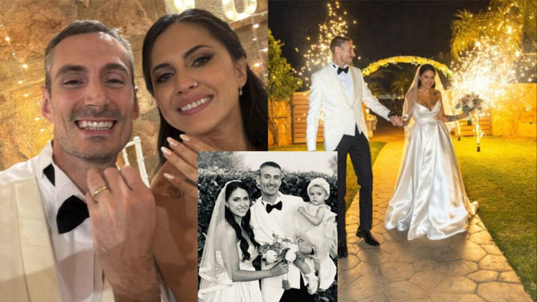Παναγιώτης Τριβυζάς – Ιωάννα Καραΐσκου: Παντρεύτηκαν και βάφτισαν την κόρη τους – Δείτε φωτογραφίες και βίντεο