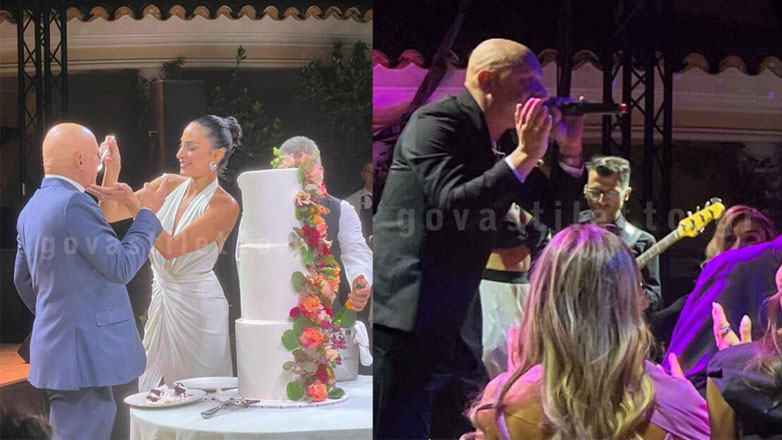 Παύλος Βαρδινογιάννης & Κατερίνα Μπιρμπίλη: Αποκλειστικά πλάνα από τη δεξίωση – Η τούρτα υπερπαραγωγή και το γλέντι με τις 48 ώρες