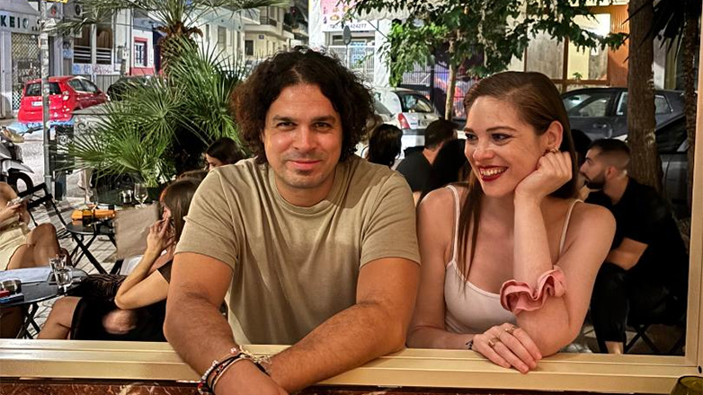 Ο Παντελής Κυραμαργιός και η Νατάσα Φαίη Κοσμίδου στη μουσική σκηνή «Μακάρι»