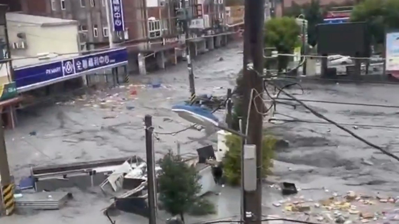 Φονικός τυφώνας στην Ταϊβάν